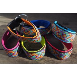 AMOKEN halsbnd - mrkebl flet