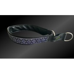 AMOKEN halsbnd - sort m. slv 