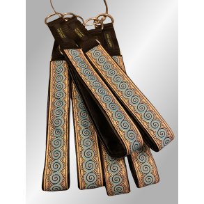 AMOKEN halsbnd med blt mnster