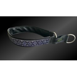 AMOKEN halsbnd - sort m. slv 