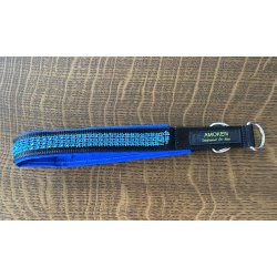 AMOKEN halsbnd - bl bling - smalt