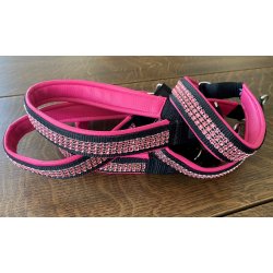  AMOKEN halsbnd - cherise bling - smalt