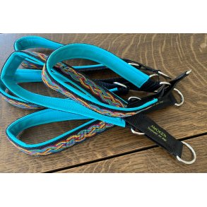 AMOKEN halsbnd- bl flet - smalt