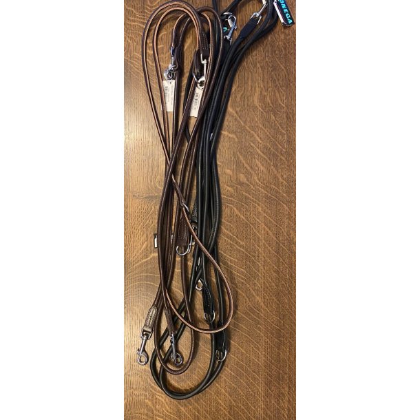 ONEGA rundsyet dressurline i gte lder - mrkebrun