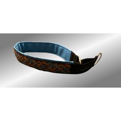 AMOKEN halsbnd - bl flet