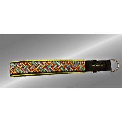 AMOKEN halsbnd - grnt flet