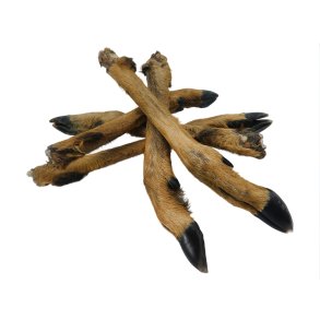 Whesco hjortben med pels - ca. 25 cm