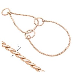 Martingale udstillingskde i Rose Gold (halvkvl)