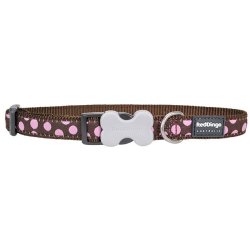 Red Dingo Halsbnd pink spot