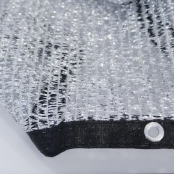 Active Canis Silver shade - Slvdug L 4 x 4 m