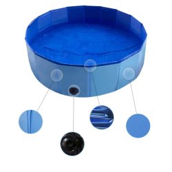 Hundepool 160 cm x 30 cm